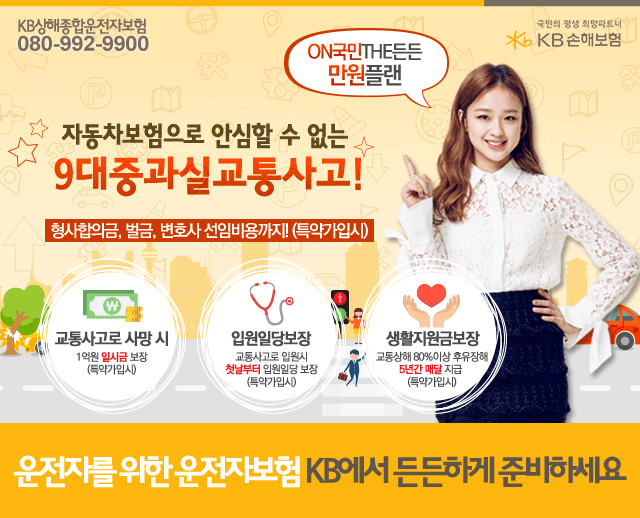 KB국민 운전자보험 