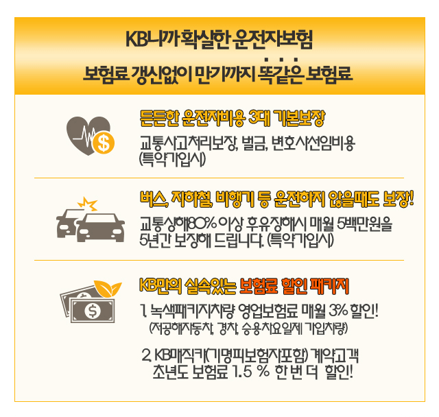 자동차보험으로는 해결할 수 없는 형사적 책임에 대한 경제적 지원까지!